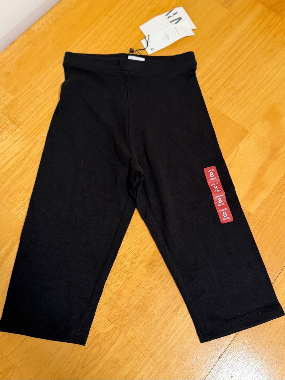 NWT Zara Black Capri Leggings for Kids